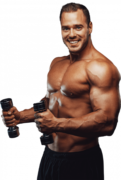 handsome-brutal-posing-with-dumbells